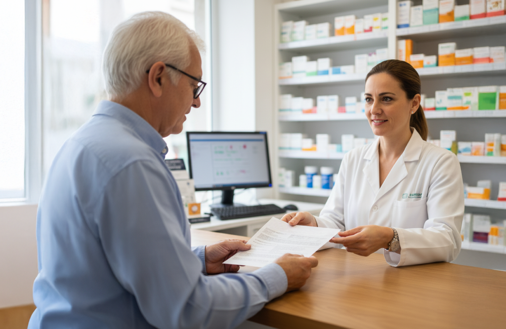 Interpretación de análisis de laboratorio en la oficina de farmacia